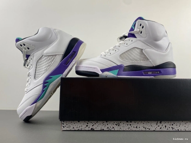 Rep Kickmax 5 Air Grape 136027-108 Jordan (2013) Retro 0714
